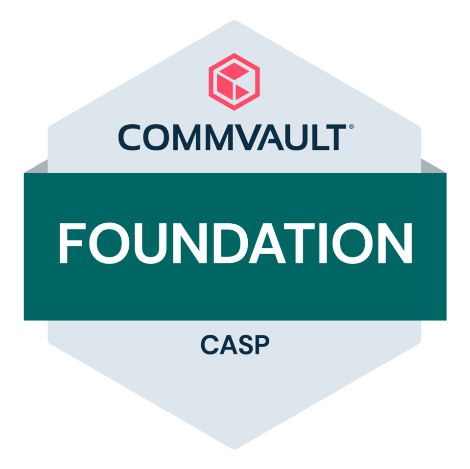 Logo Backup-System: Commvault Foundation CASP